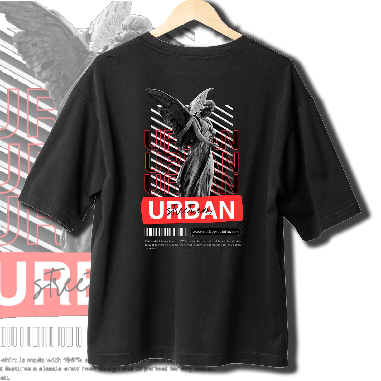 Printed Oversize Tee#003
