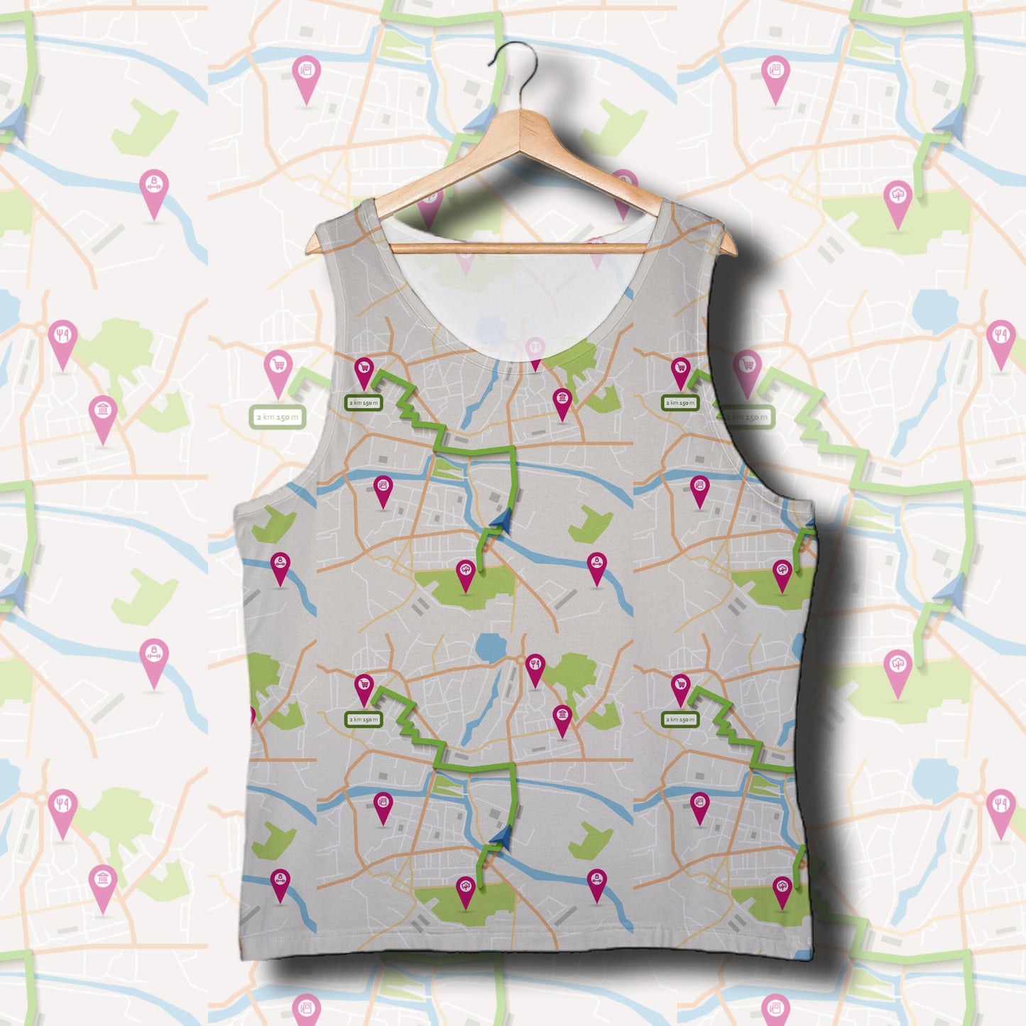 Printed Sando#009